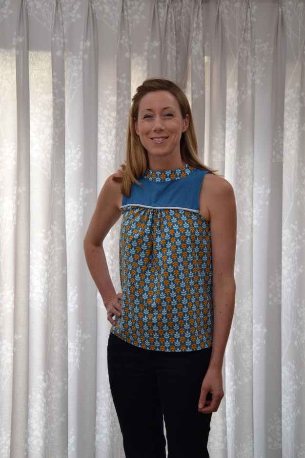 Yoke top Lauren Guthrie April 2015
